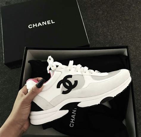 chanel inspired sneakers pink